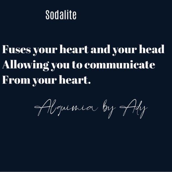 Sodalite raw drusy maxi stud earrings/maximalism/yoga/worry stone - Picture 4 of 7